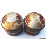 Поршень с кольцами полукруглый 1 ремонт 78,17 (СССР) МТ Днепр