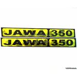 ЯВА Наклейки JAWA 350 Желто- Черные (ПАРА)