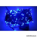 Гирлянда-конус LED (диодная) 100 синяя