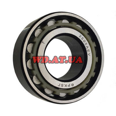 Подшипник 2505 (Завод пластик белый) 1шт.