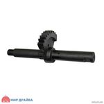 Вал заводной МТ с сектором (под палец клин) (Гальваника)